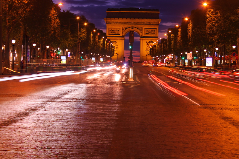 Champs Elysees, Paris, France